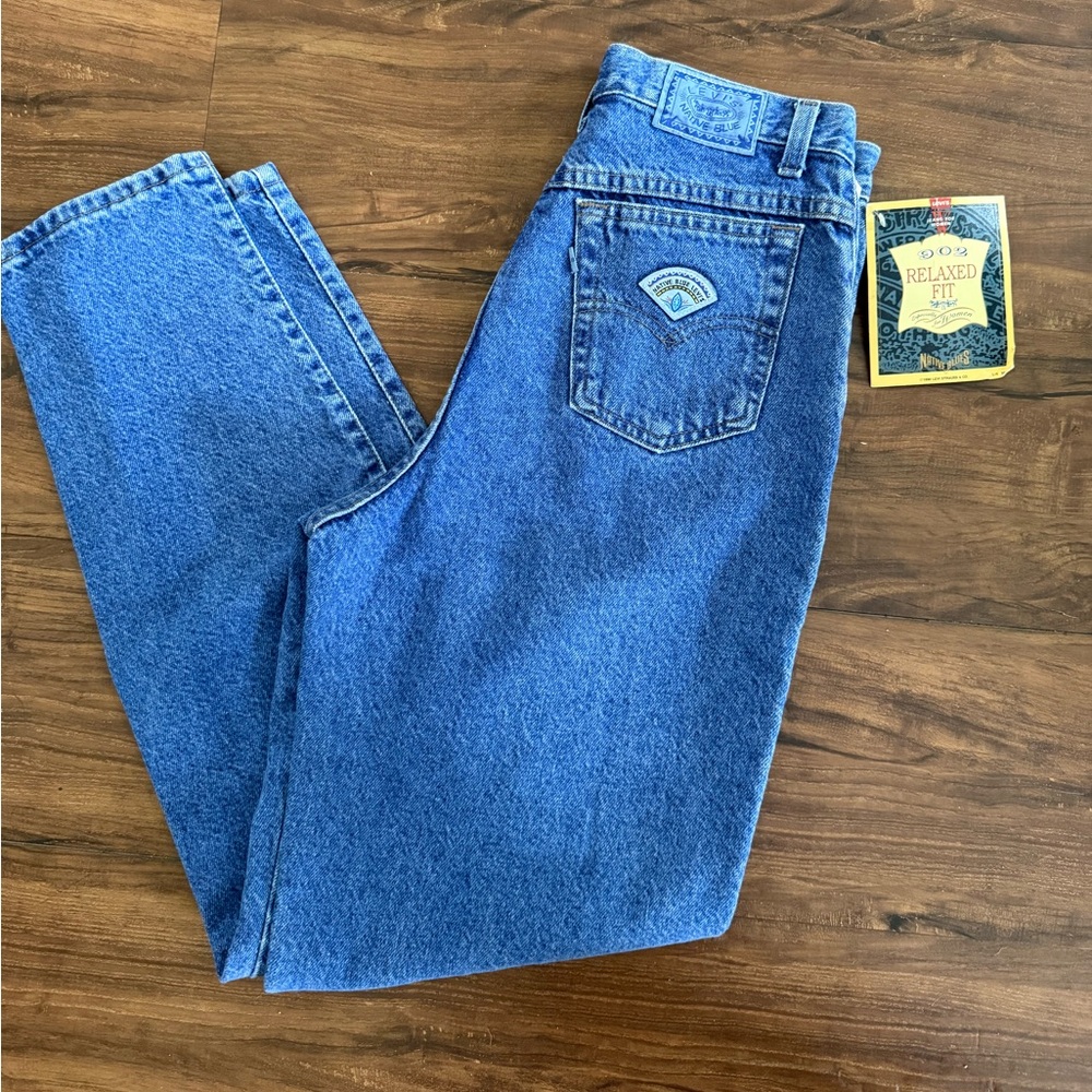 Vintage Levi’s Native Blue high-waisted mom jeans